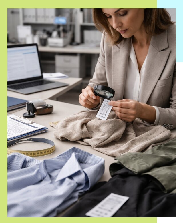 Сертификация одежды и текстиля в Пскове, быстрая экспертиза