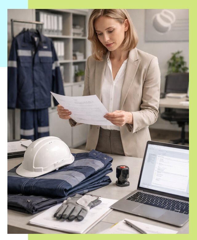 Сертификация спецодежды в Пскове от 7105 р. | Алешин-Пск