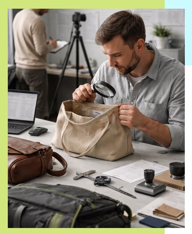 Сертификация сумок в Пскове, оформление и получение сертификатов