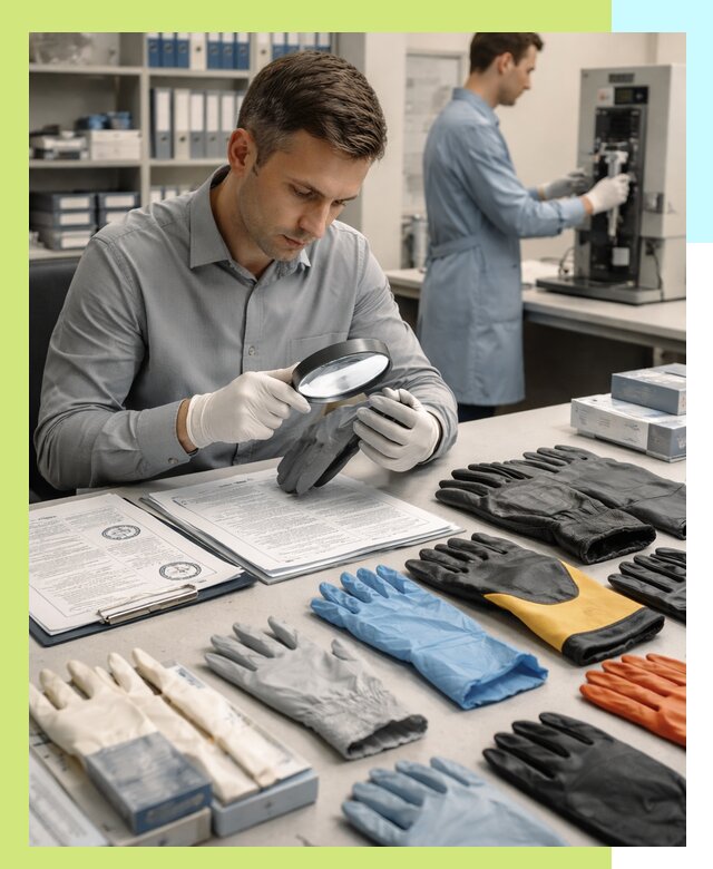 Сертификация перчаток и средств защиты продукции в Пскове