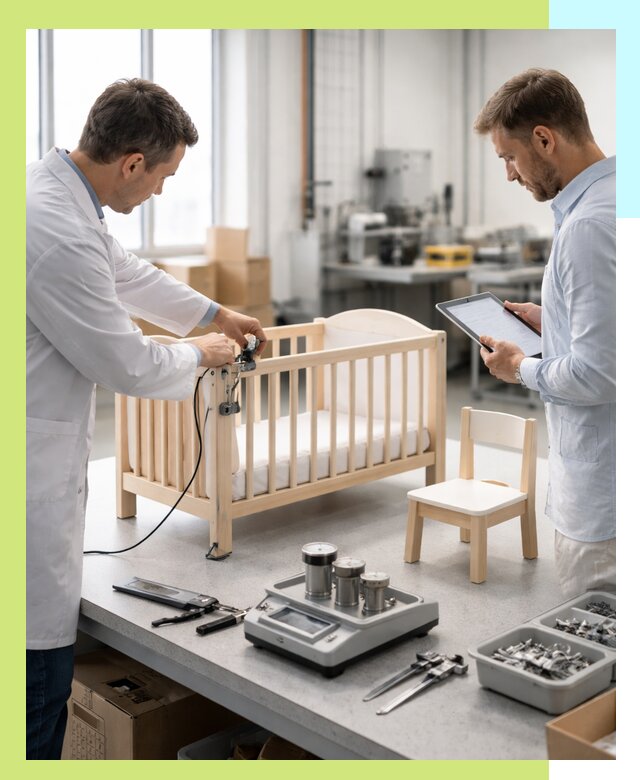 Сертификация детской мебели и проверка безопасности в Пскове