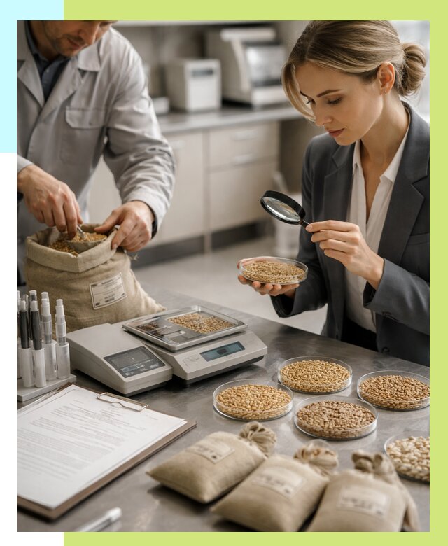 Сертификация зерна в Пскове по цене от 15225 р. | Алешин-Пск