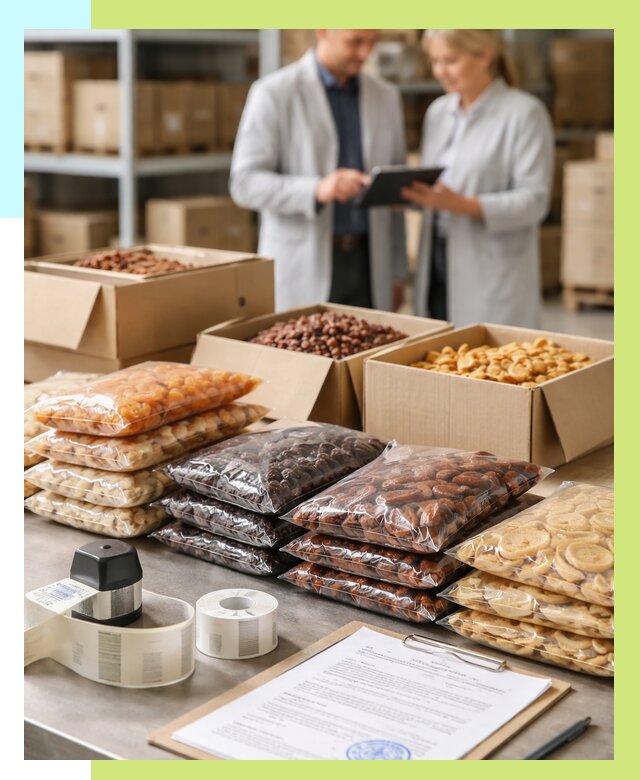 Сертификация сухофруктов в Пскове от 12180 р. | Алешин-Пск под ключ