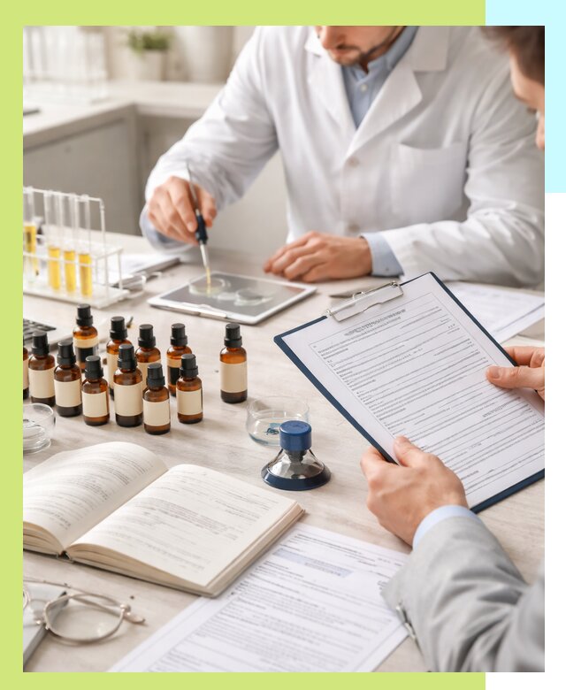 Сертификация эфирных масел и документация качества в Пскове
