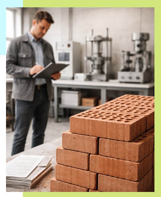 Сертификация кирпича в Пскове от 15225 р. | Алешин-Пск под ключ