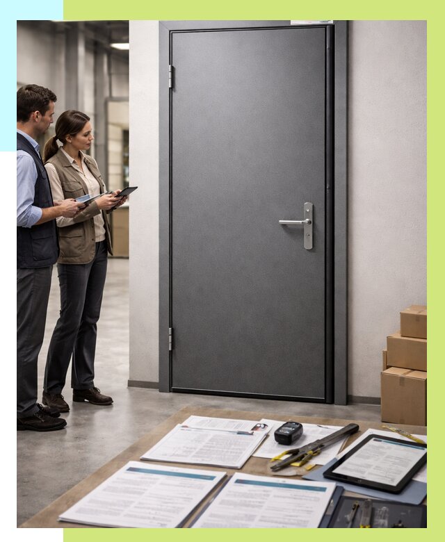 Сертификация противопожарных дверей в Пскове от 9135 р. | Алешин-Пск