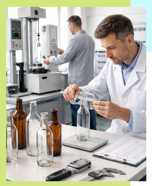 Сертификация стеклянных бутылок и сопутствующей упаковки в Пскове