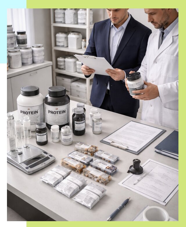 Сертификация спортивного питания в Пскове от 15225 р., Алешин-Пск