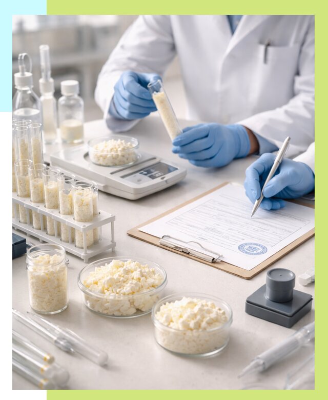 Сертификация творога в Пскове от 12180 р. под ключ | Алешин-Пск