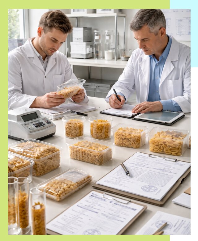 Сертификация макаронных изделий и технологической документации в Пскове