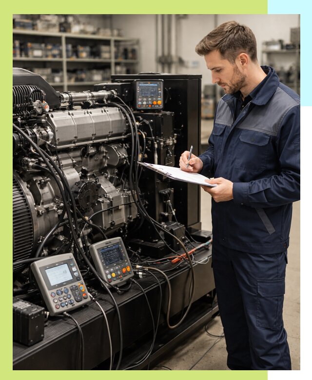 Сертификация дизельных генераторов и их оборудования в Пскове