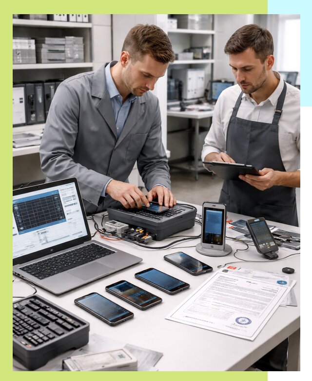 Сертификация мобильных телефонов и смартфонов в Пскове под ключ