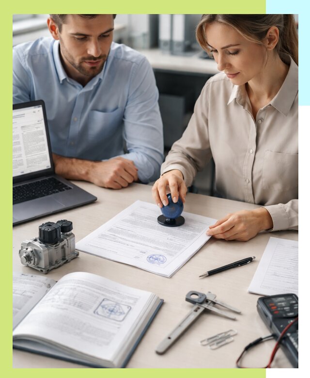 Выдача паспорта изделия и техническая экспертиза продукции в Пскове