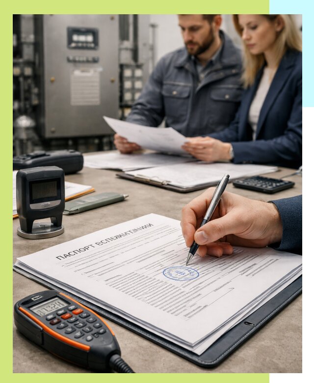 Оформление паспорта эксплуатации оборудования в Пскове