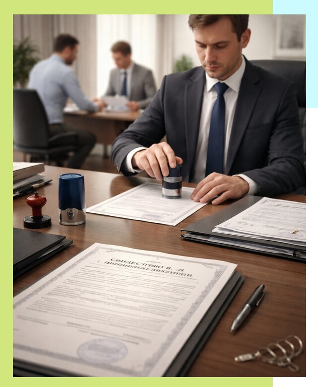 Оформление свидетельства о государственной регистрации в Пскове