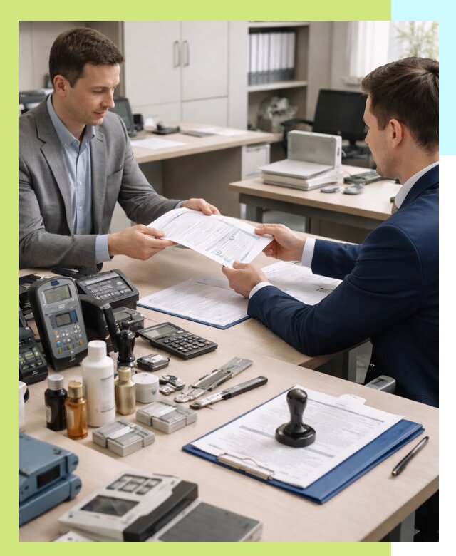 Оформление и получение заключения РЧЦ для оборудования в Пскове