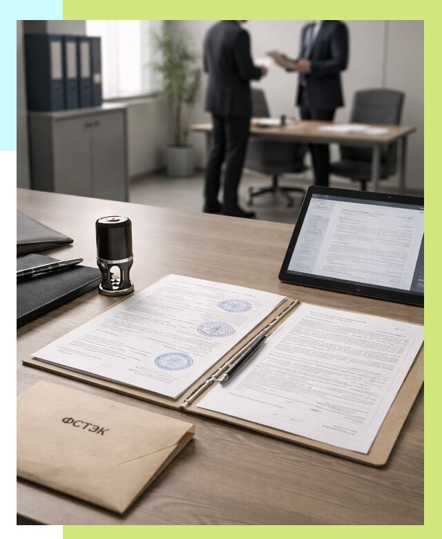 Заключение ФСТЭК в Пскове от 25375 р. Оформить в Алешин-Пск