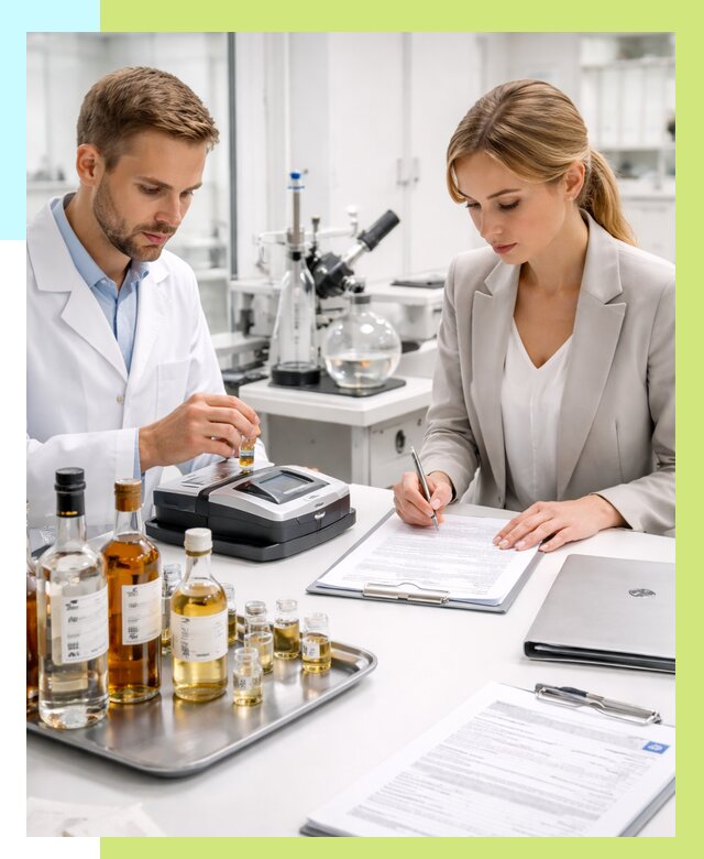 Заключение о спиртосодержании в Пскове, от 5075 р., Алешин-Пск