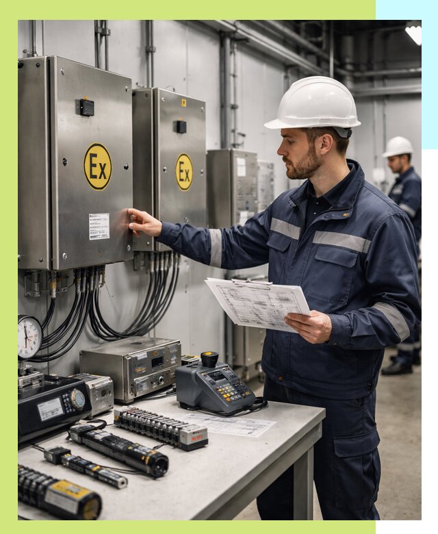 Сертификат взрывозащиты промышленного оборудования в Пскове