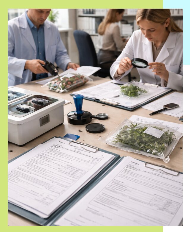 Оформление карантинного сертификата для растений в Пскове