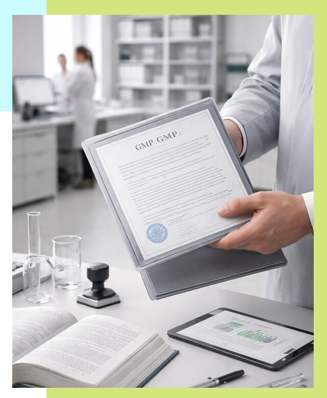 Сертификат GMP в Пскове под ключ от 86275 р. | Алешин-Пск