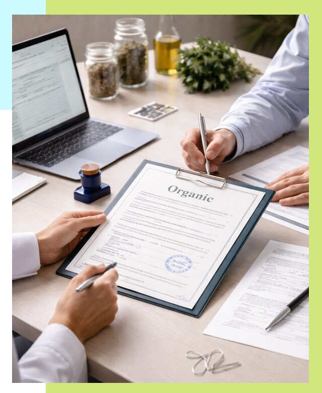 Оформление сертификат органик в Пскове от 30450 р. | Алешин-Пск