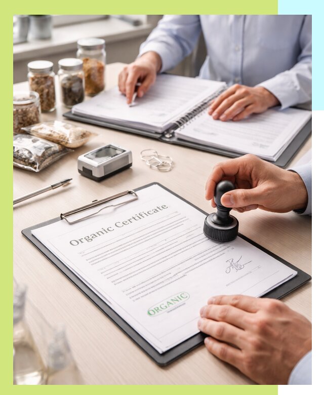 Получение органик сертификата для продукции в Пскове