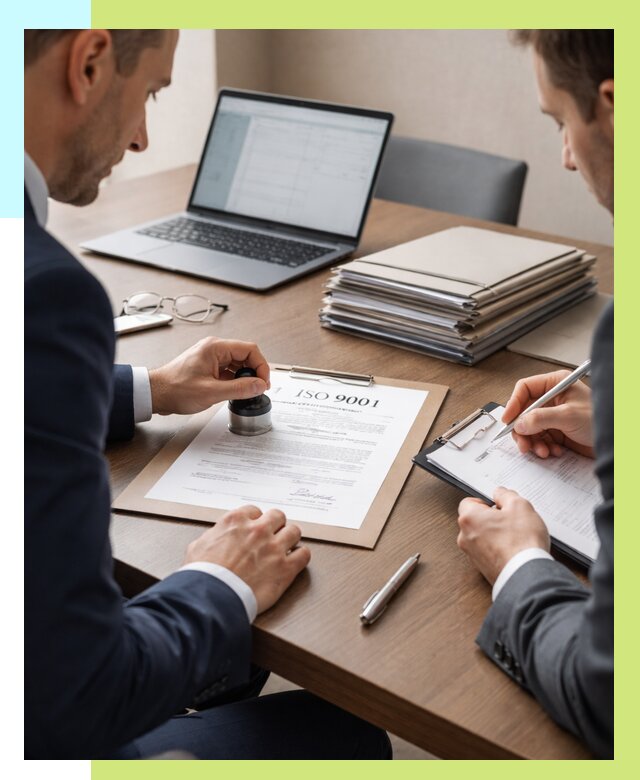 Сертификат ISO 9001 в Пскове купить от 81200 р. | Алешин-Пск