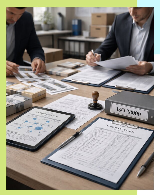 Получение сертификата ISO 28000 по безопасности цепи поставок в Пскове