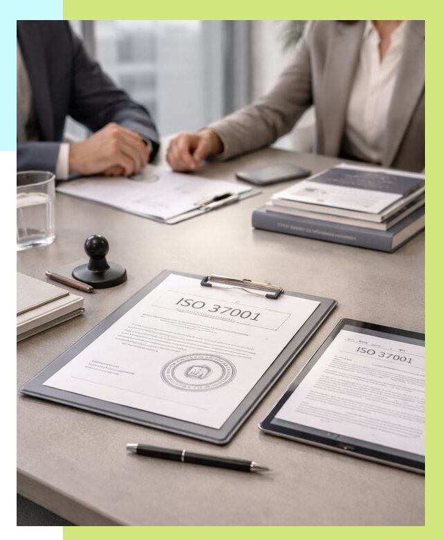 Сертификат ISO 37001 в Пскове оформить от 121800 р. Алешин-Пск